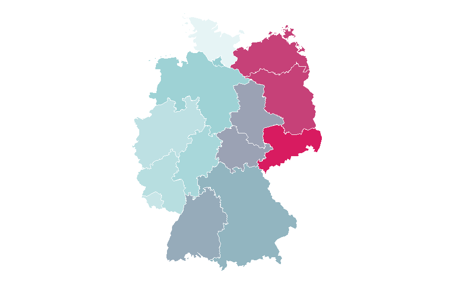 Affinity by region — Physalis, Germany