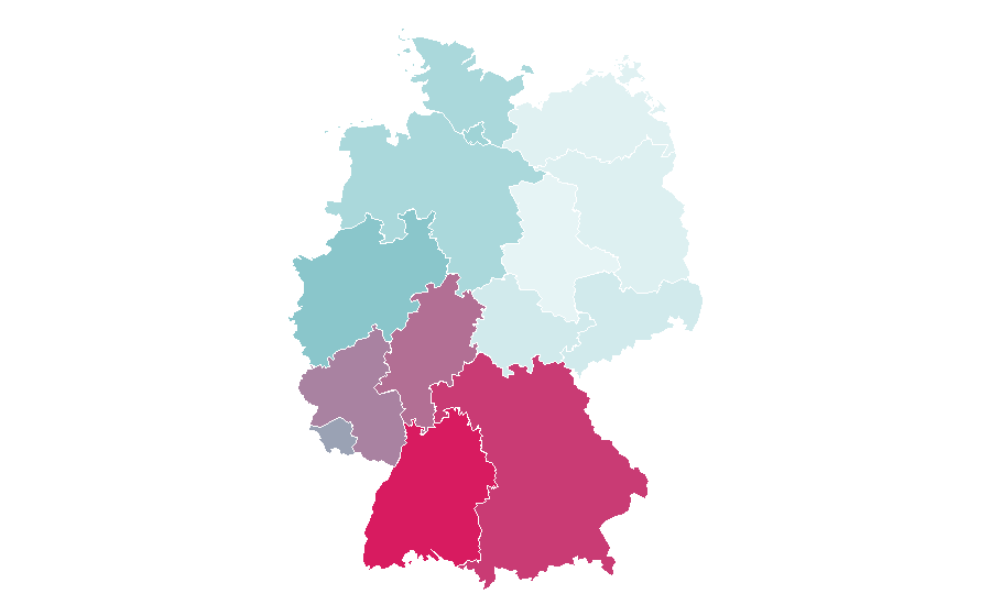 Affinity by region — Piaggio, Germany