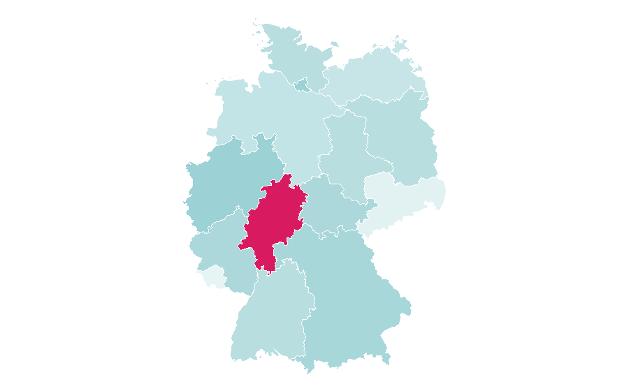 Affinité par région — Pianist, Allemagne
