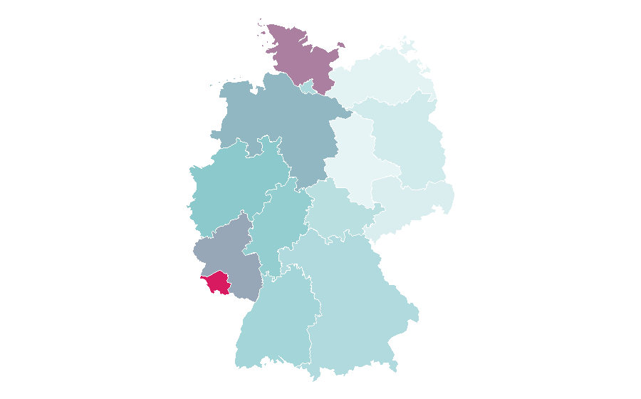 Affinity by region — Pinball, Germany