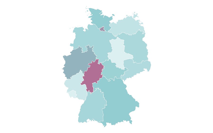 Affinity by region — Pioneer Corporation, Germany