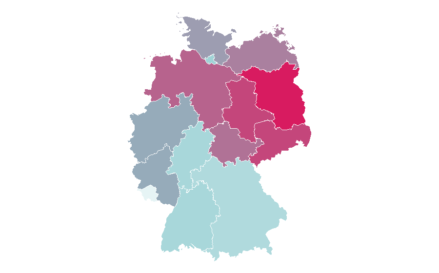 Affinity by region — Pitch Perfect, Germany