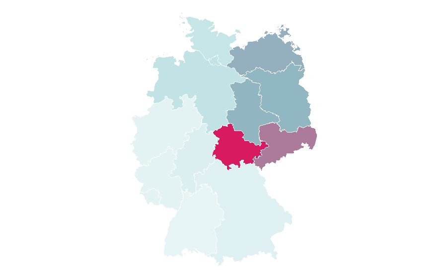 Affinity by region — Pittiplatsch, Germany