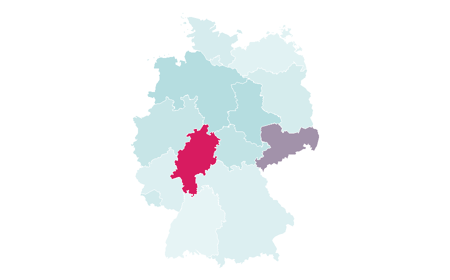 Affinity by region — Pixiv, Germany