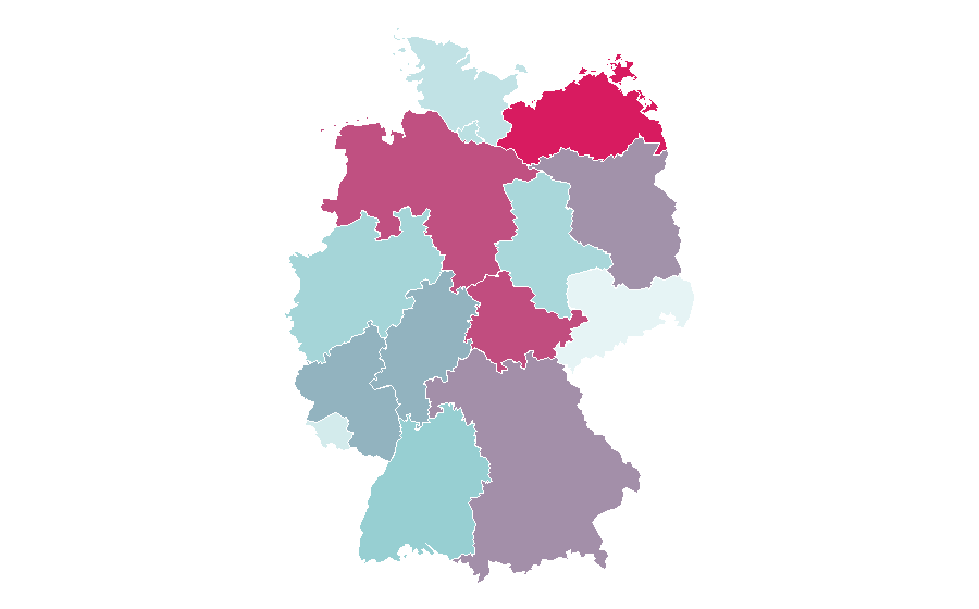 Affinity by region — PizzaExpress, Germany