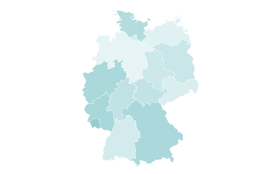 Affinity by region — Plácido Domingo, Germany