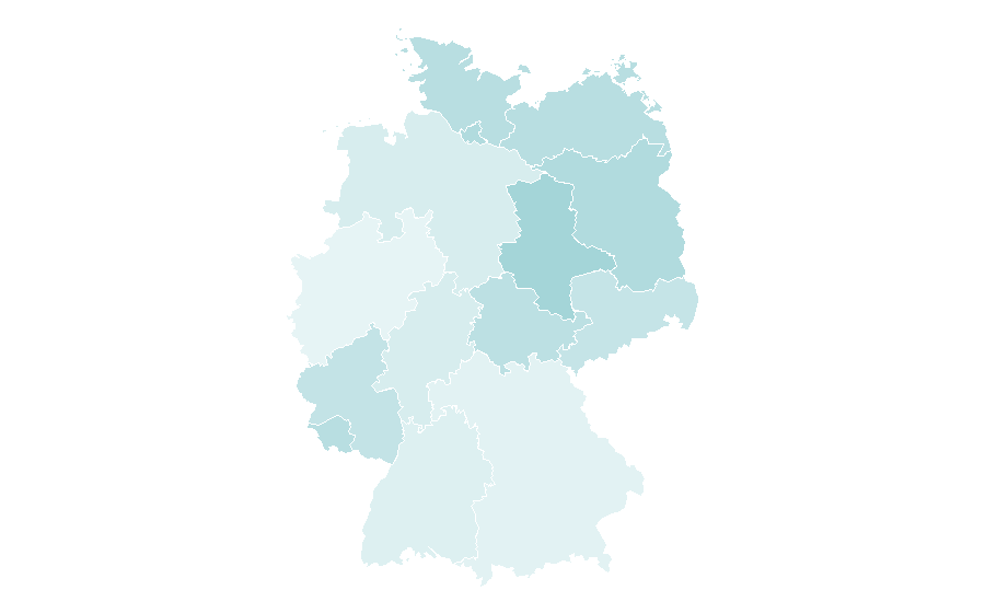 Affinity by region — Planned maintenance, Germany