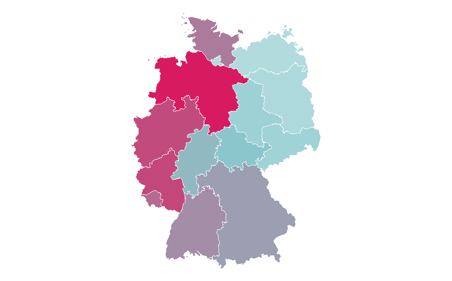 Affinity by region — Plotter, Germany
