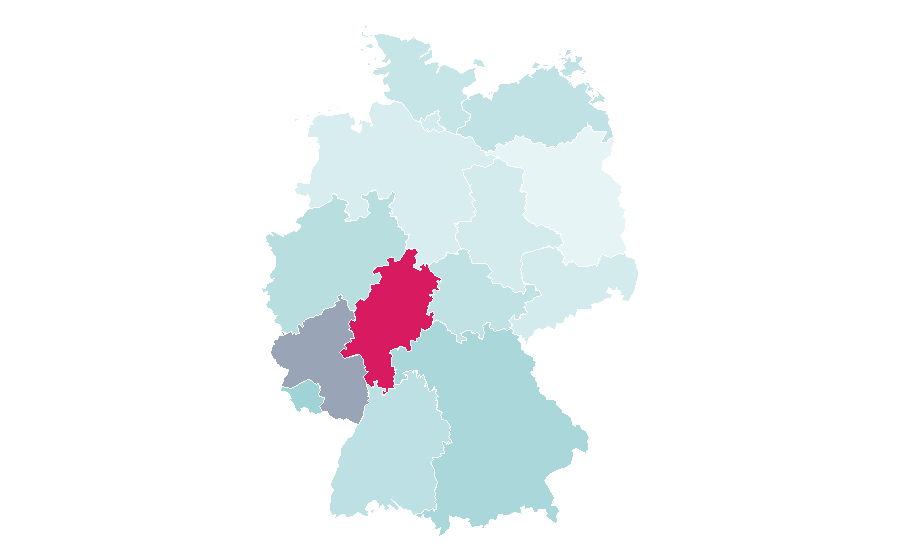 Affinity by region — Plus-size model, Germany