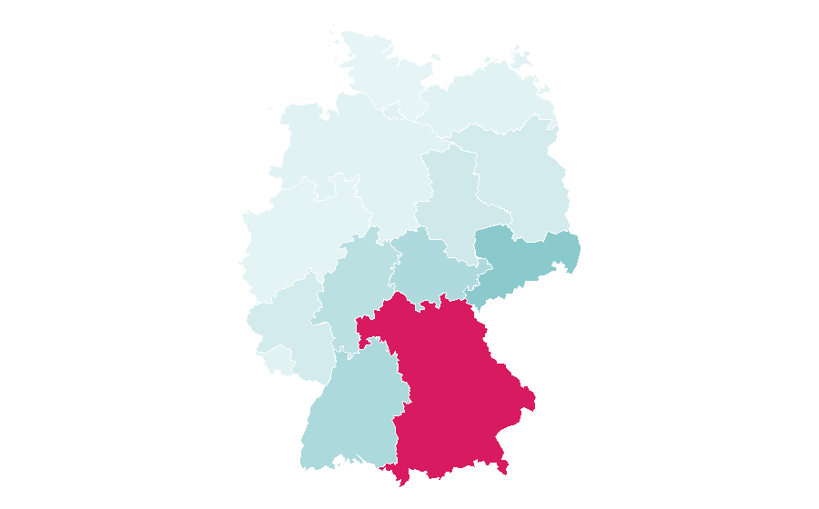 Affinity by region — Plzeň, Germany