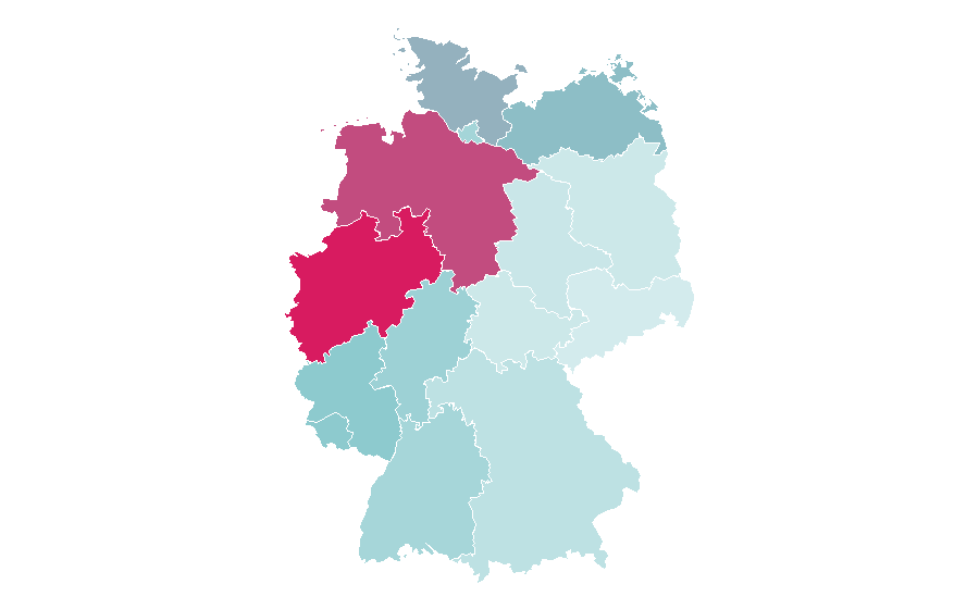 Affinity by region — PME Legend, Germany