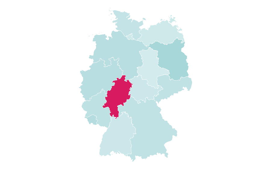 Affinité par région — Po (river), Allemagne