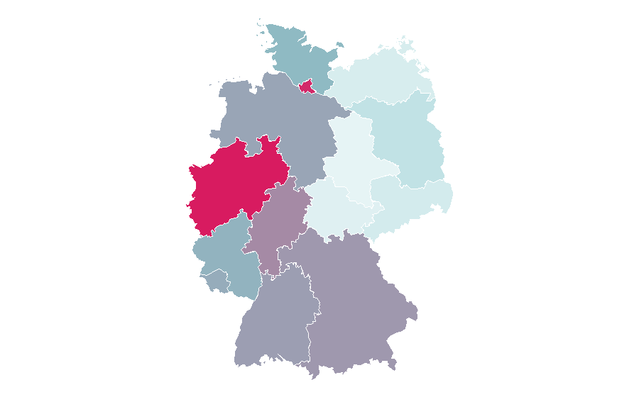 Affinity by region — Pocket, Germany