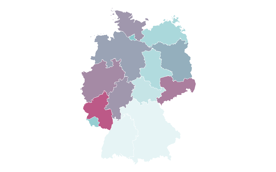 Affinity by region — Pokémon Trading Card Game, Germany