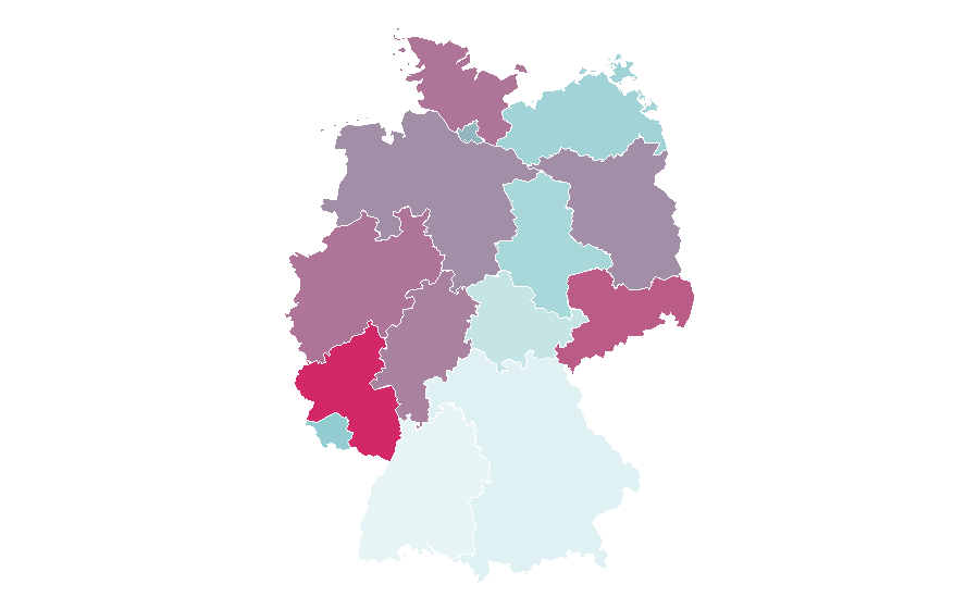 Affinity by region — Pokémon Trading Card Game (video game), Germany
