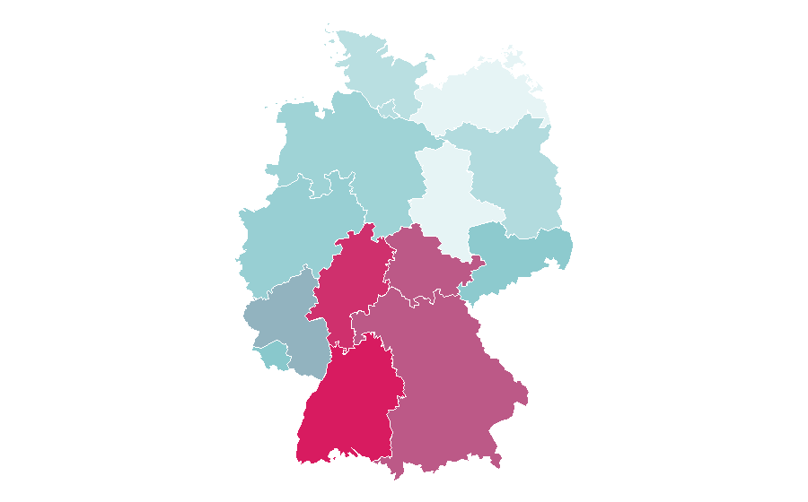 Affinity by region — Polar, Germany