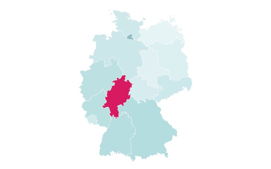 Affinity by region — Policy, Germany