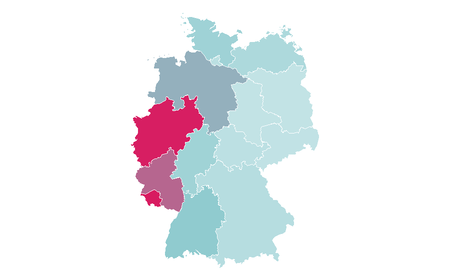 Affinity by region — Popup camper, Germany