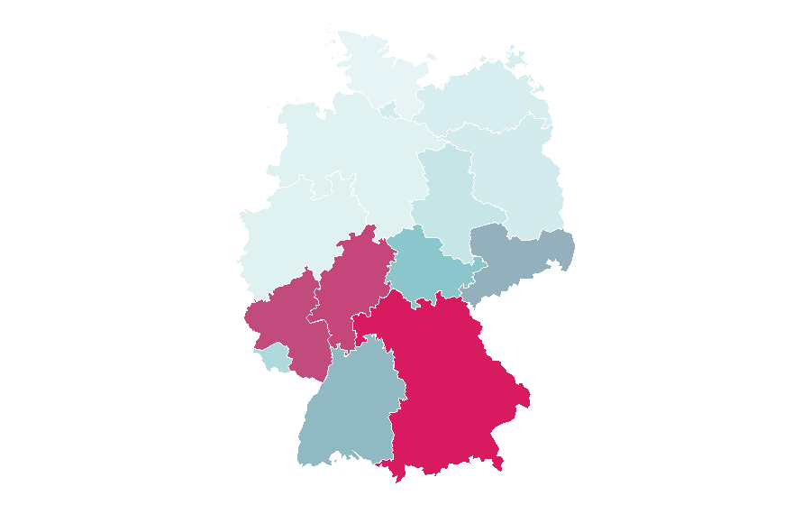 Affinity by region — Pork loin, Germany