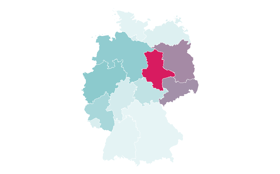 Afinidad por región — Porta (rapper), Alemania