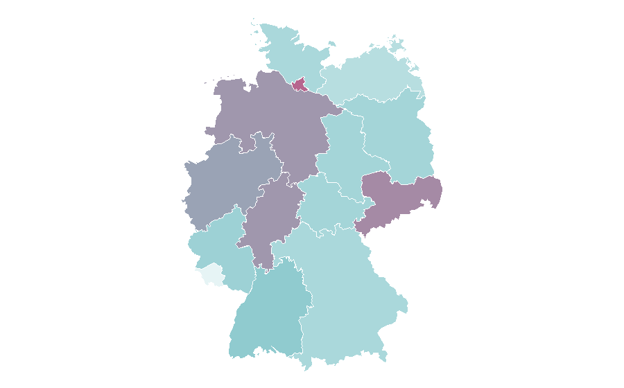 Affinità per regione — Portrait, Germania