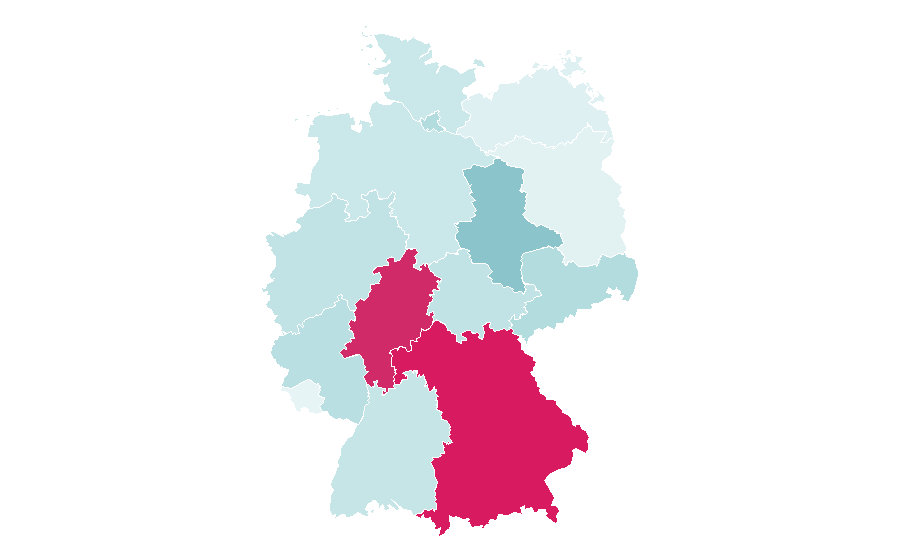 Affinity by region — POV (TV series), Germany