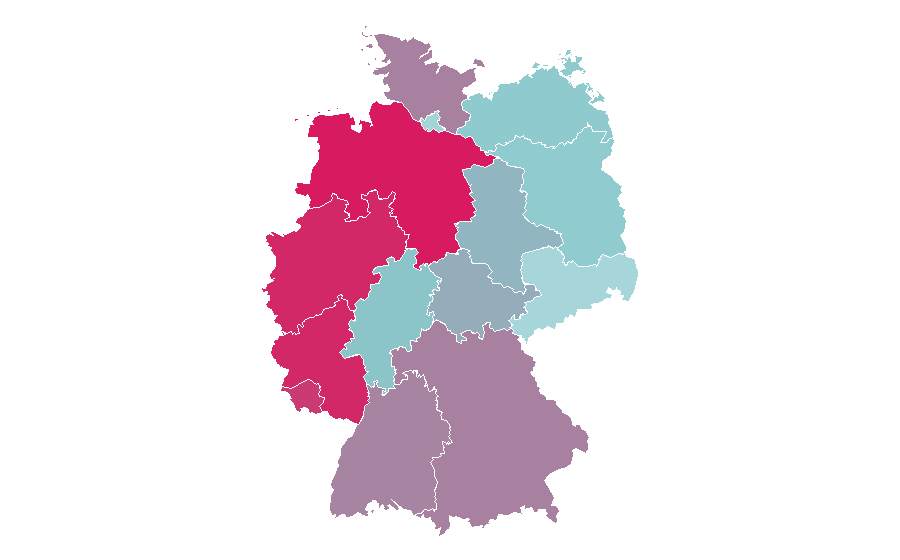 Affinity by region — Pressure washer, Germany