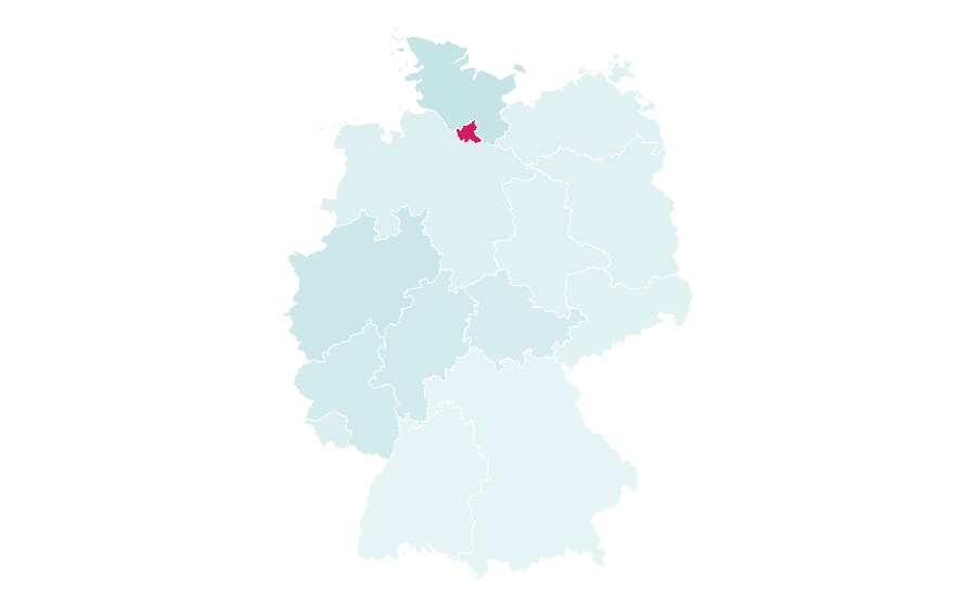 Affinity by region — Pretty Nails, Germany