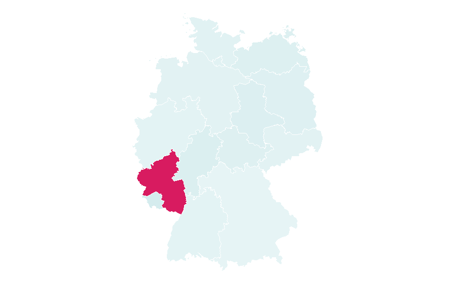 Affinity by region — Priests, Germany