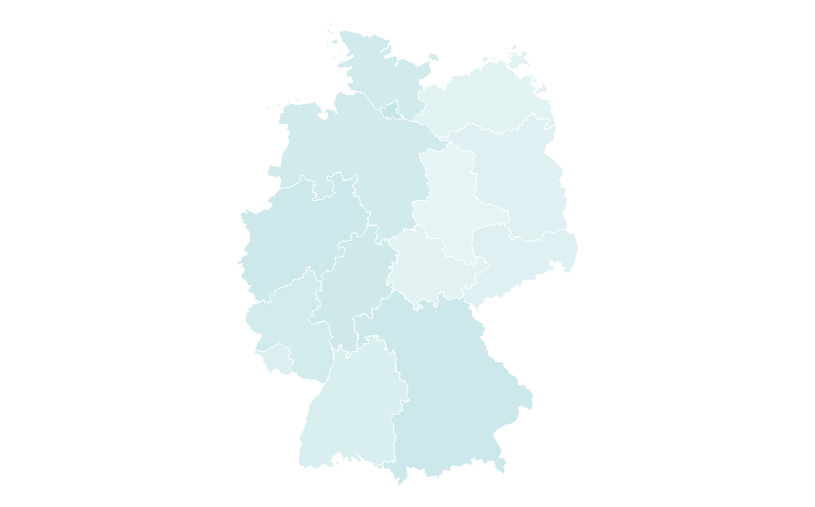 Affinity by region — Prince (musician), Germany