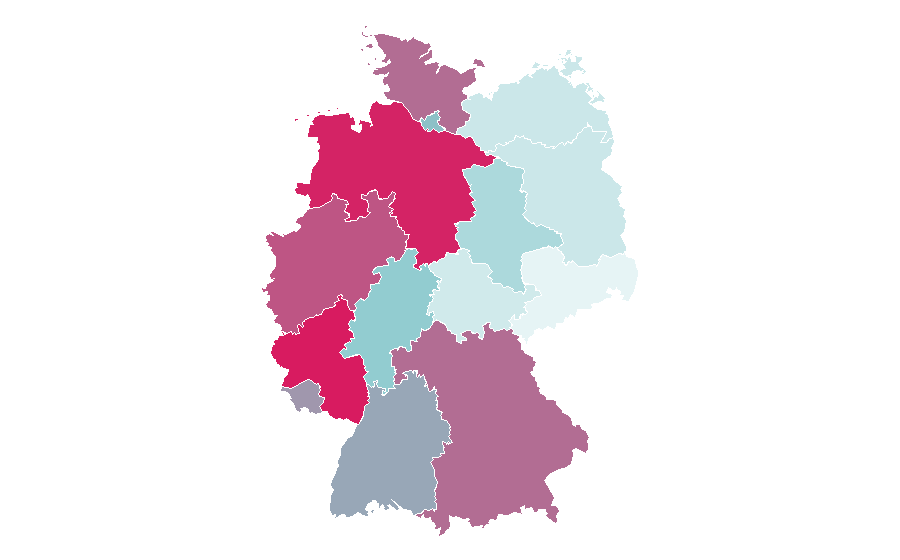 Affinity by region — Princess Beatrice of York, Germany