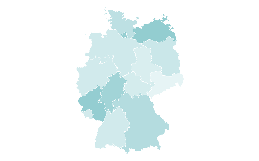 Affinity by region — Princess Cruises, Germany