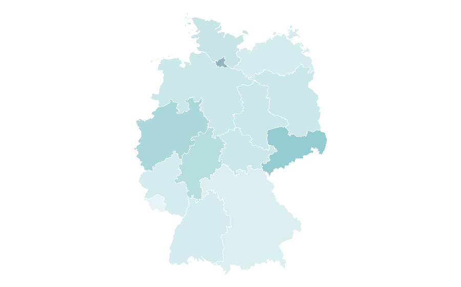 Affinity by region — Princess Mononoke, Germany