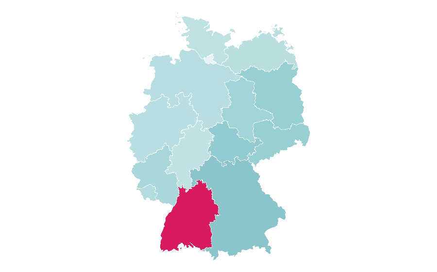 Affinity by region — Printus, Germany