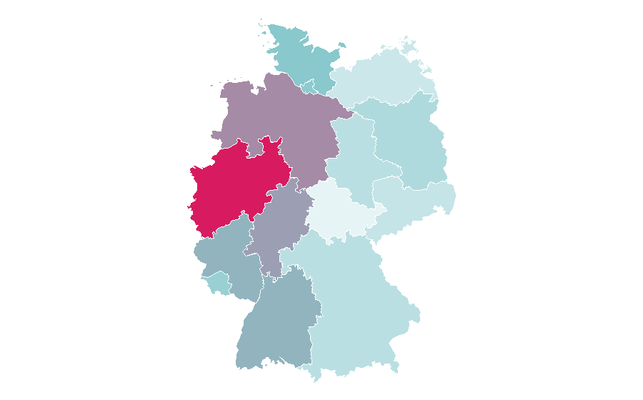Affinity by region — Prison Break, Germany