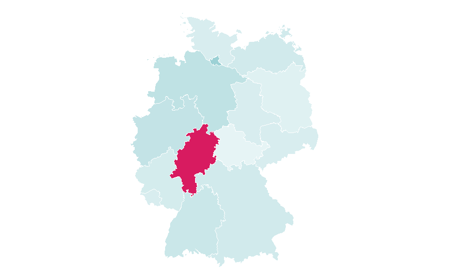 Affinity by region — Privacy, Germany