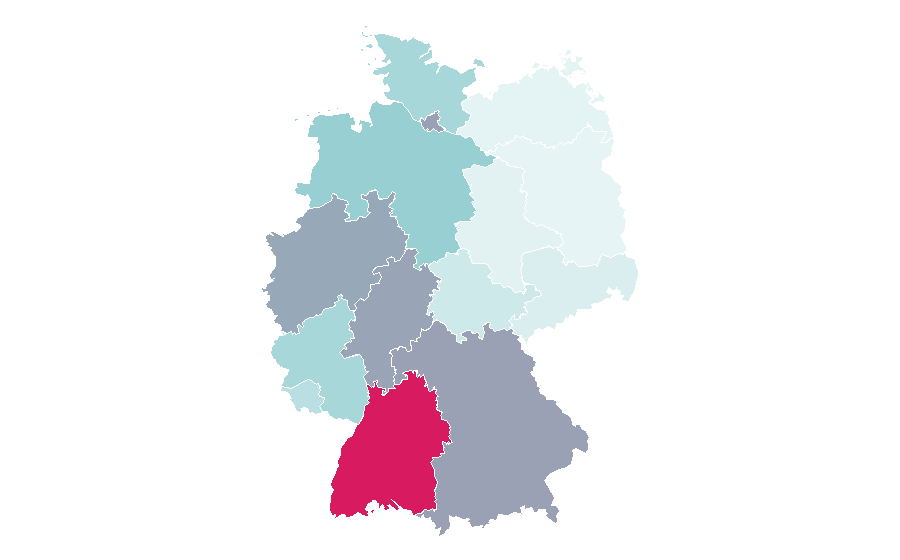 Affinity by region — Product management, Germany