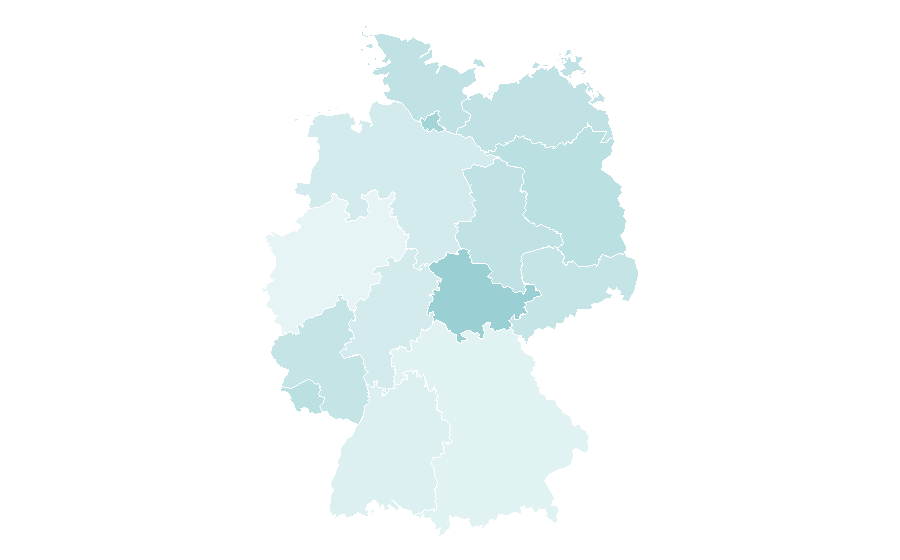 Affinity by region — Progressive jackpot, Germany