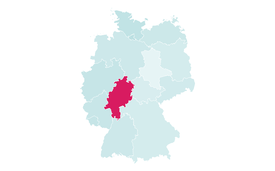 Affinity by region — Prom, Germany