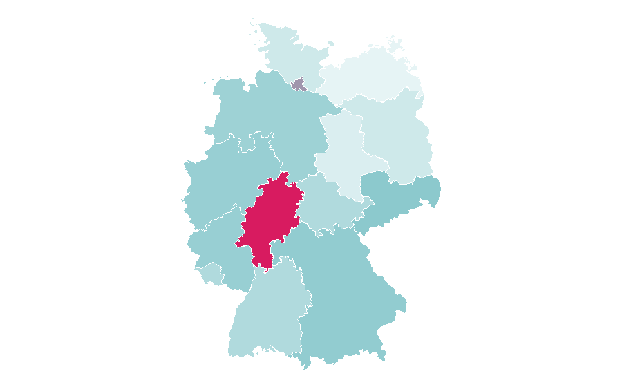 Affinity by region — Promotion (marketing), Germany