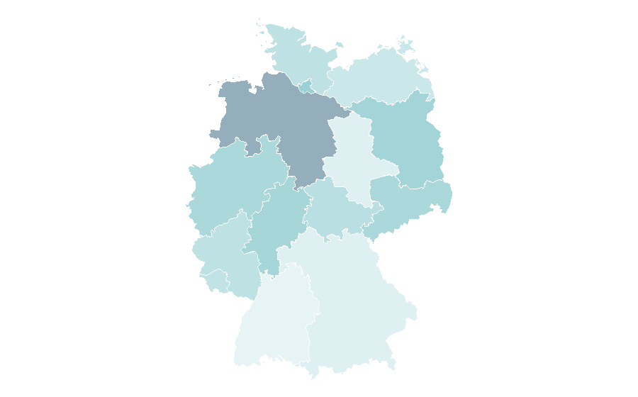 Affinity by region — Propaganda (band), Germany