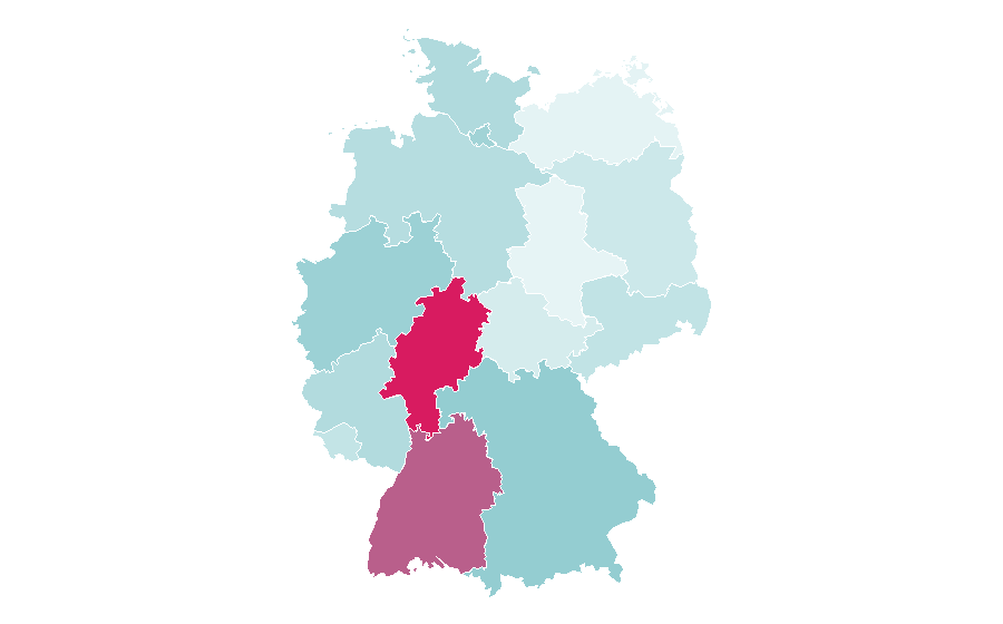 Affinity by region — Proton (automobile), Germany