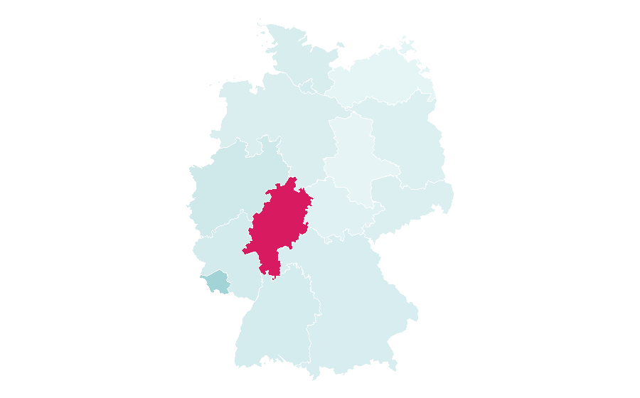 Affinity by region — Proxy server, Germany