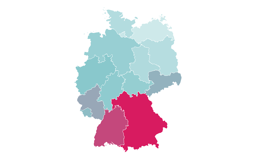 Affinity by region — Prozis, Germany