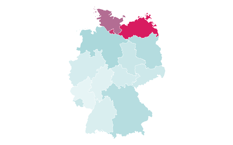 Affinity by region — Psychedelic trance, Germany