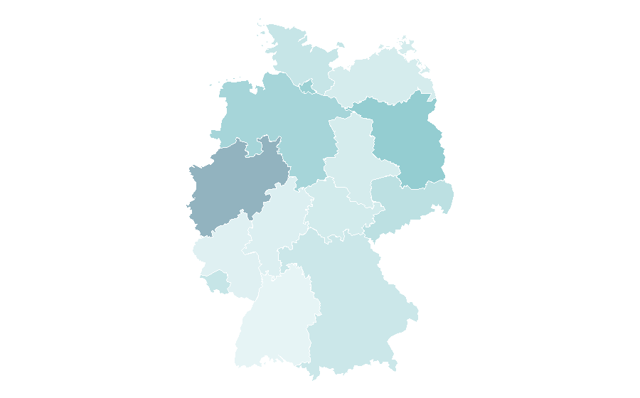 Affinity by region — Psychobilly, Germany