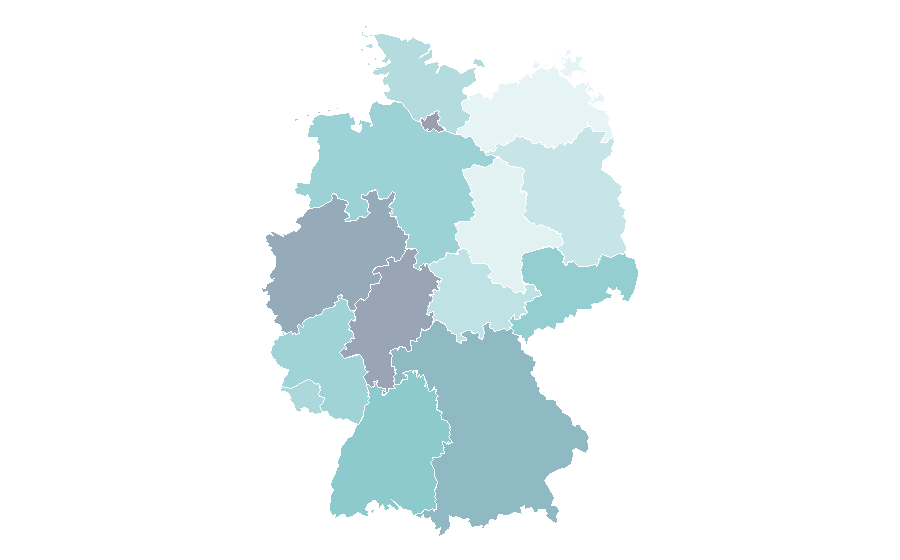 Affinity by region — Pulp Fiction, Germany