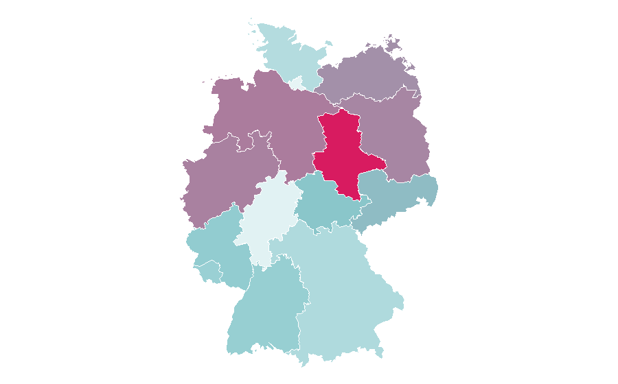 Affinité par région — Punkt 12, Allemagne