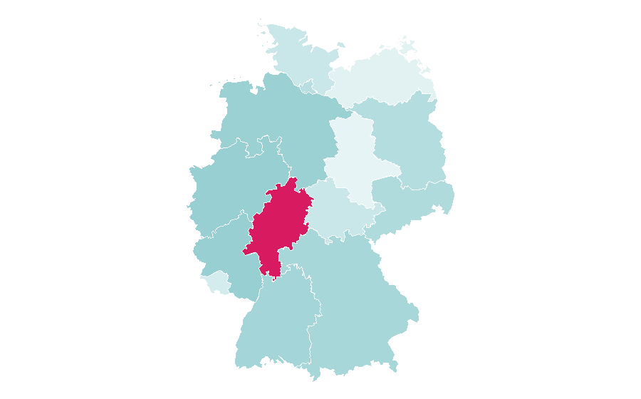 Affinity by region — Purple (magazine), Germany