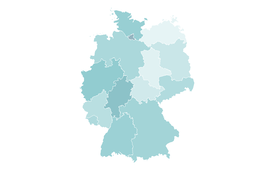 Affinity by region — Qobuz, Germany